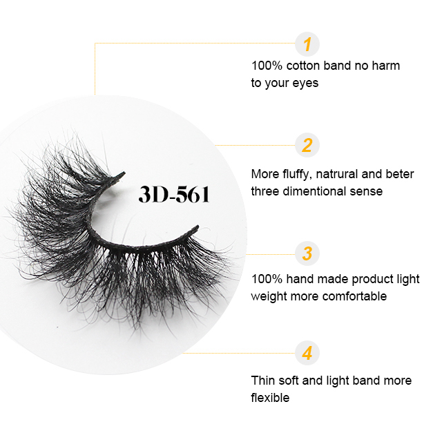 Multipack Fourrure 25mm Mink Eyelash