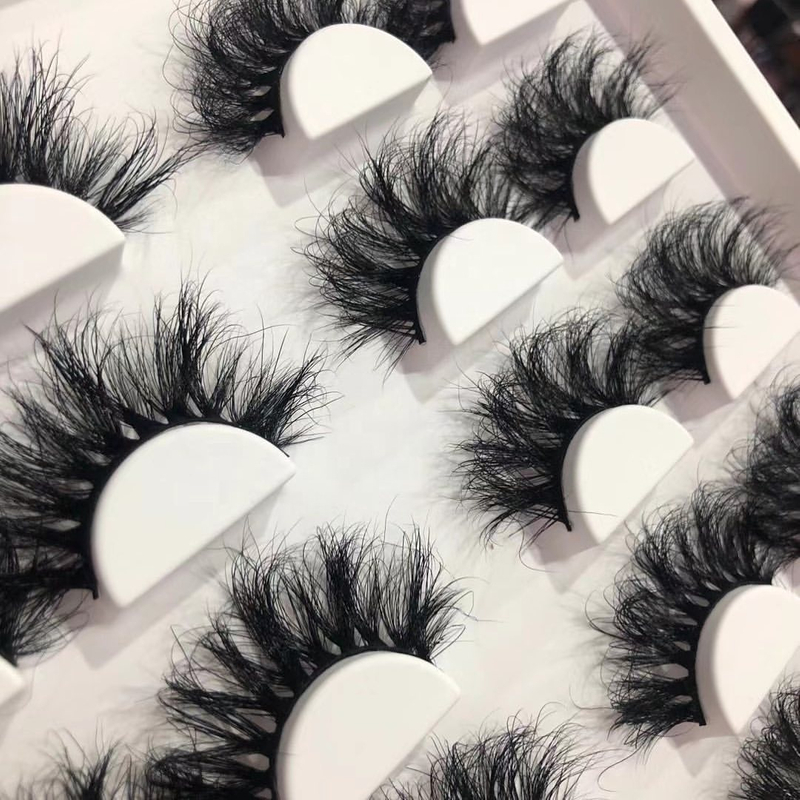 Luxury Fur OEM & ODM 25 mm de cils de vison