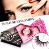 25mm Cils 3D Mink Lashes Moelleux Dramatique Faux Cils 100% Fait Main 6D Wispy Long Épais Luxe Volume Strip Eye Lashes 