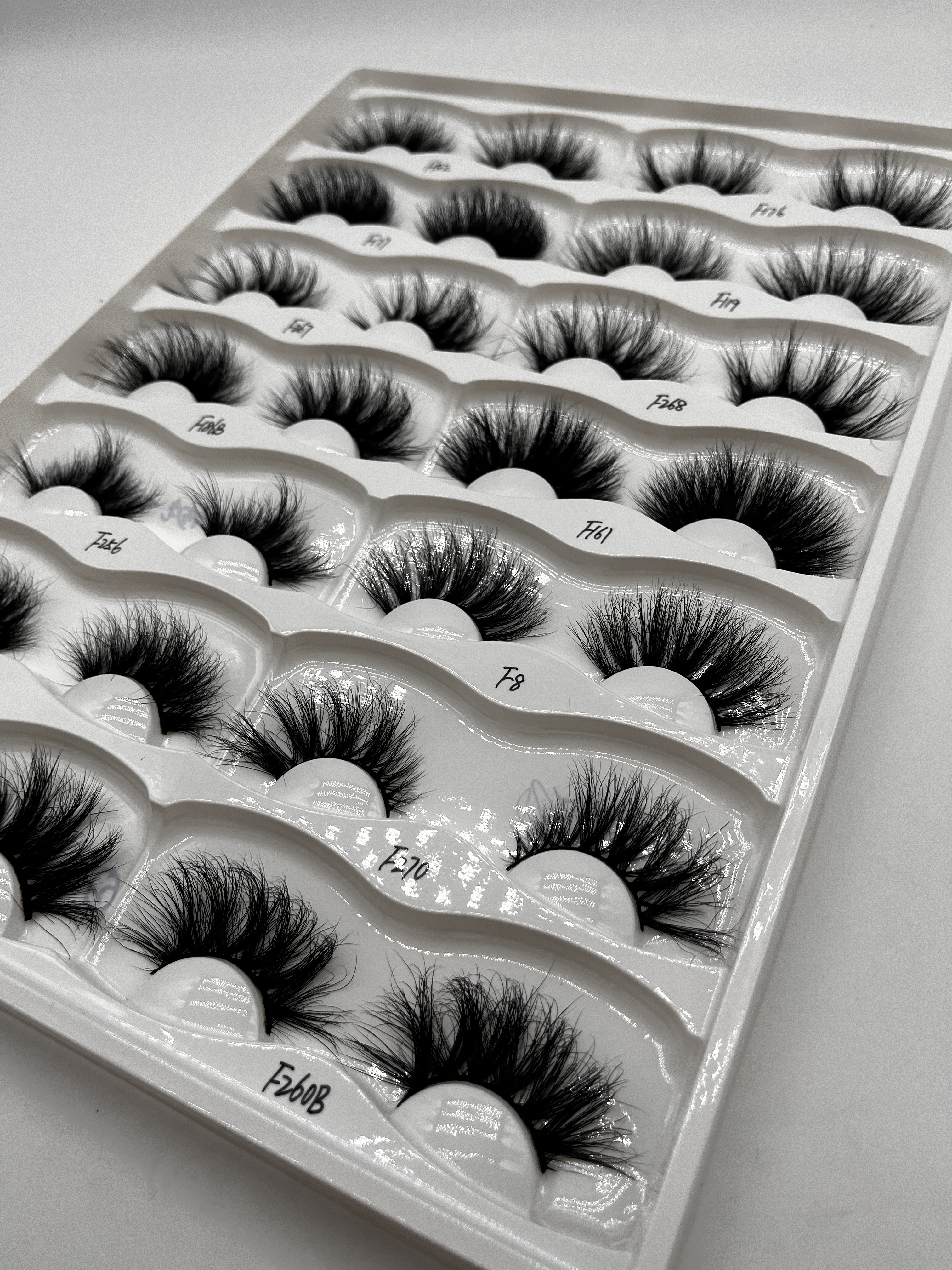 Flexibles Bulk Professional 25 mm Mink Lashes